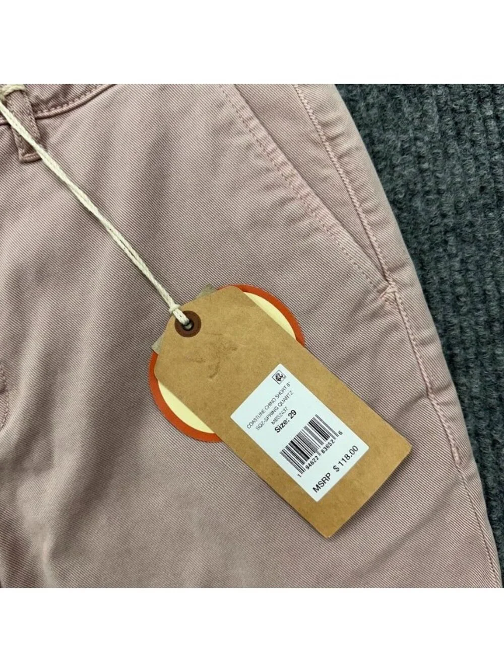 Faherty Coastline Chino Shorts 8